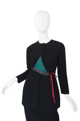 1990s Geoffrey Beene Suit with Applique