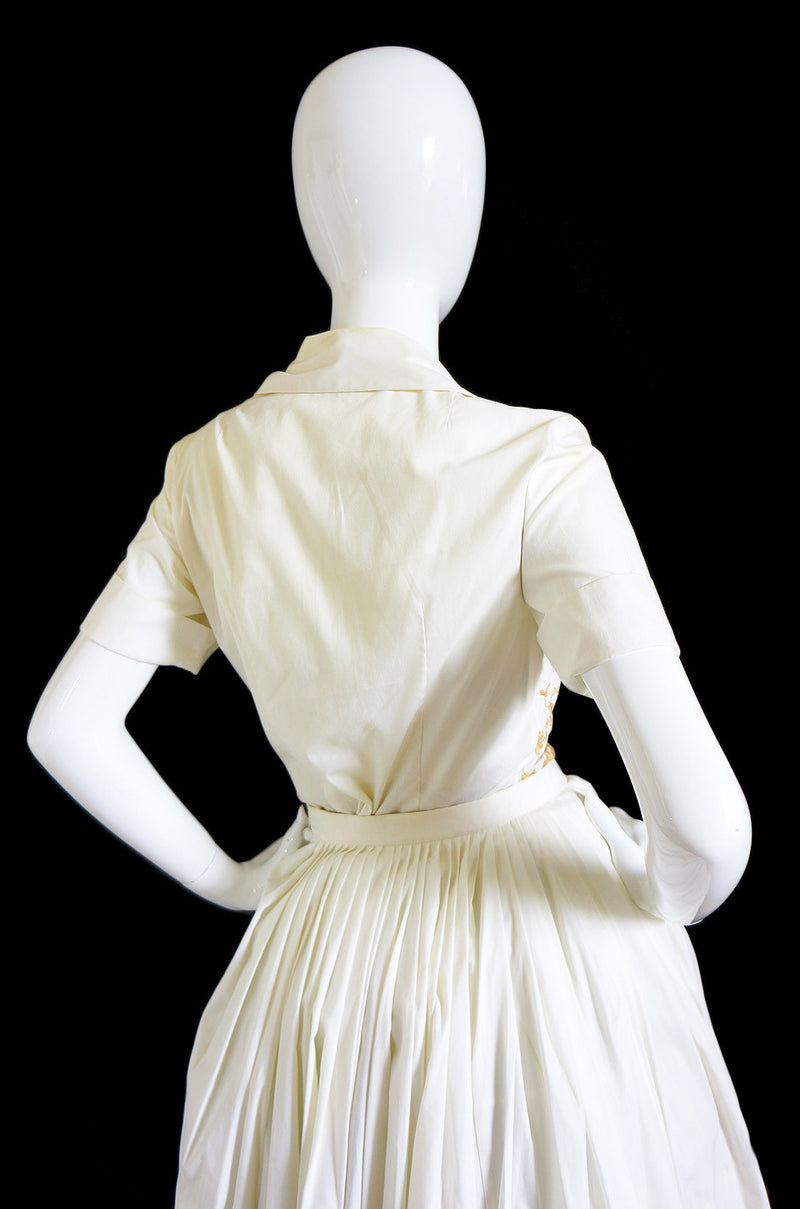 Dated & Numbered c1960 Saks Skirt Set
