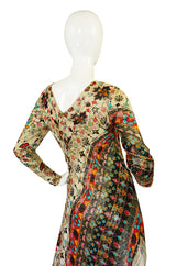 1970s Spiral Cut Metallic Malcolm Starr