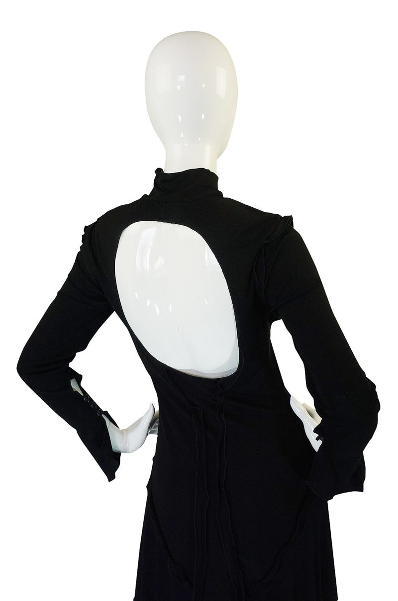 1990s Gianni Versace Backless Dress Shrimpton Couture 1990s Gianni Versace Backless Dress Shrimpton Couture