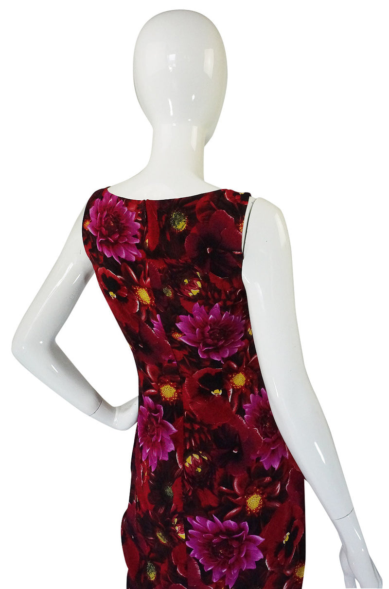 1990s Dolce & Gabbana Floral Dress Shrimpton Couture 1990s Dolce & Gabbana Floral Dress Shrimpton Couture