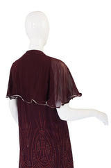 1970s Janice Wainwright Glitter Dress