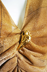 F/W 2000 Tom Ford for Gucci Gold Top