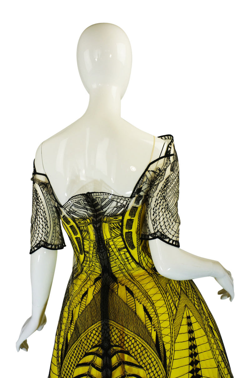 R2010 Alexander McQueen Tattoo Dress