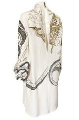 Spring 2013 Peter Dundas for Emilio Pucci Embroidered Dragon Dress