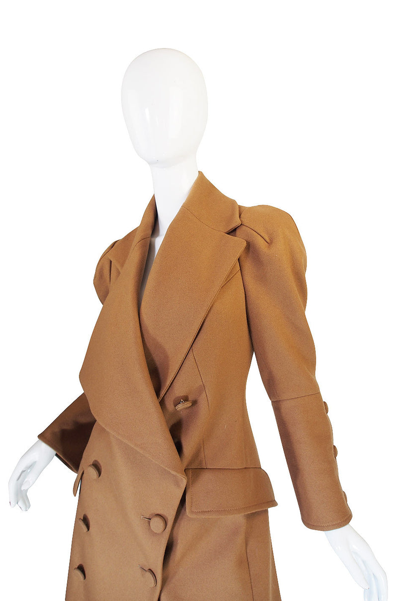 1990s Vivienne Westwood Red Label Camel Coat