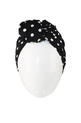 1980s Amazing Norma Kamali Dot Skirt & Turban