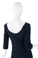 Recent Miu Miu Dress with Green Rhinestones
