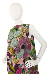 Incredible 1960s Sequin & Bead Maxi Dress