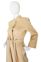 1970s Andre Laug Camel Wool Coat
