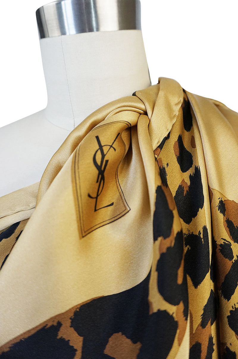 Ysl head scarf hotsell