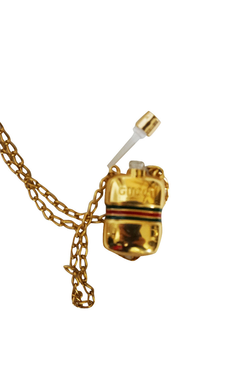 Gucci flask necklace on sale