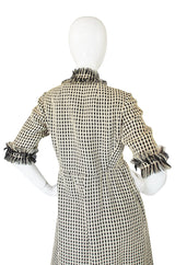 1970s Geoffrey Beene Chic Boucle Dress