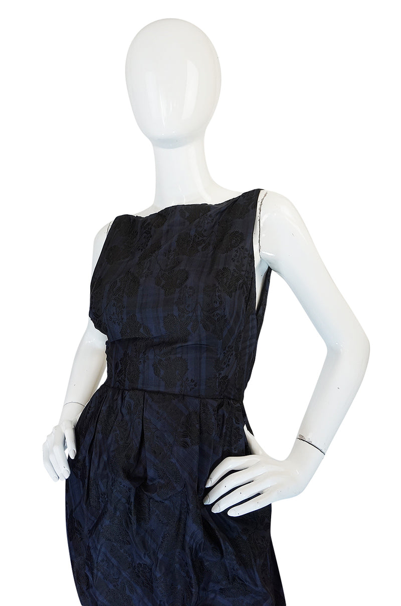 Recent Giambattista Valli Fine SIlk Dress w Crystal Detailed Hem