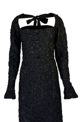 F/W 2002 Tom Ford for Yves Saint Laurent Runway Textured Dress