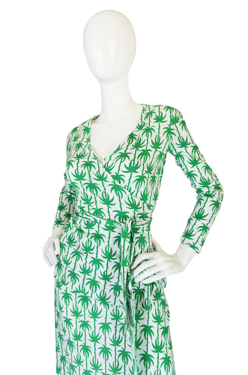 Rare 1970s Diane Von Furstenberg Palm Tree Set