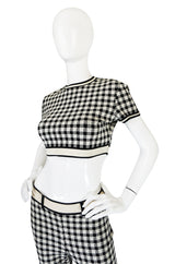 Spring 1991 Alaia "Tati"  Museum Held Crop Top & Leggings