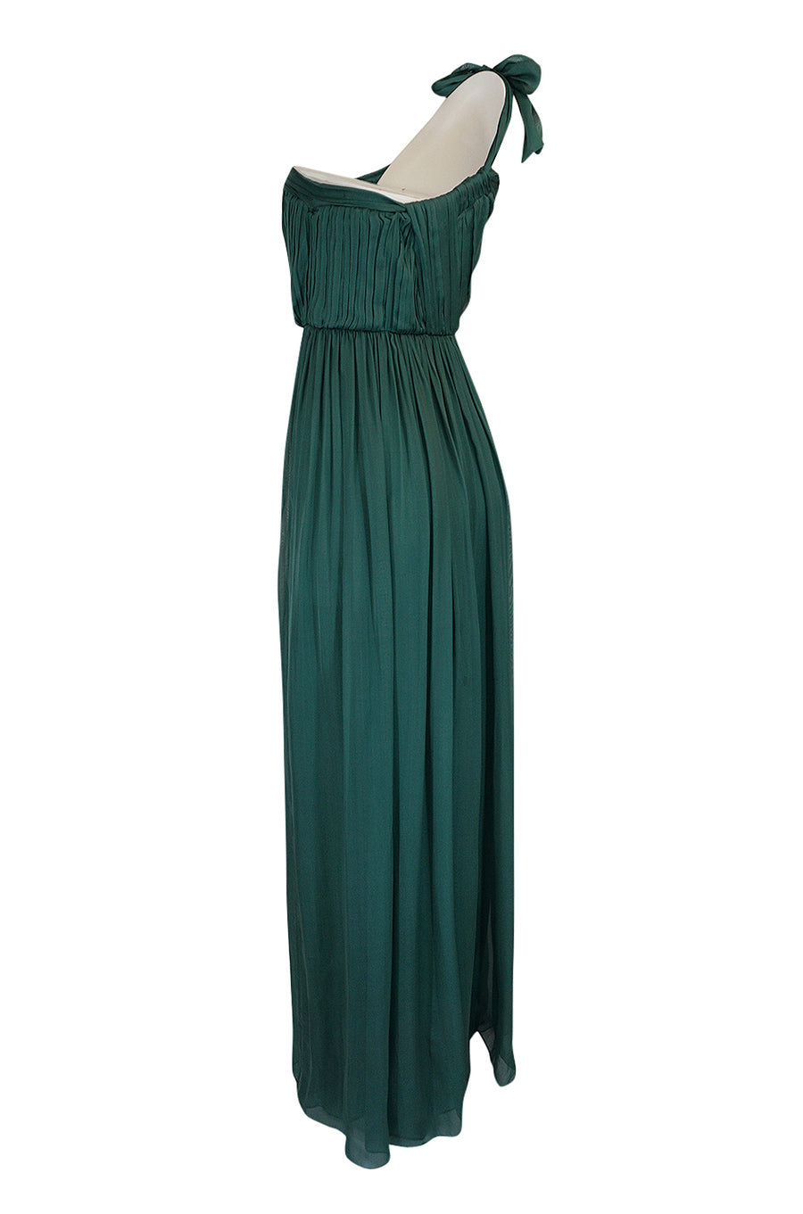 Pre-Fall 2008 Stella McCartney Silk Chiffon One Shoulder Dress – Shrimpton  Couture