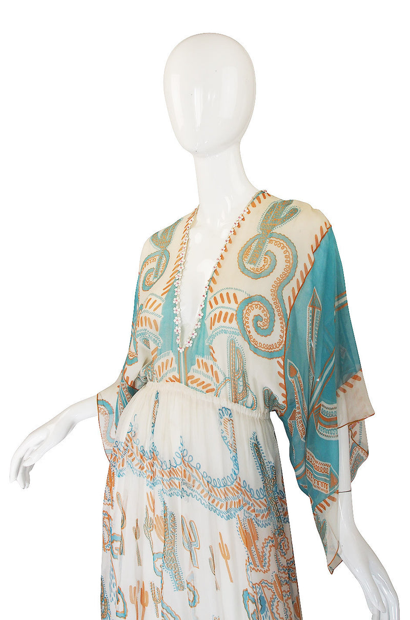 s/s 1976 Cactus Cowboy Zandra Rhodes Gown