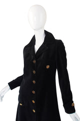 1970s Roberta Di Camerino Velvet Coat