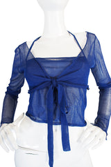 1990s Romeo Gigli Net Tank and Top Set