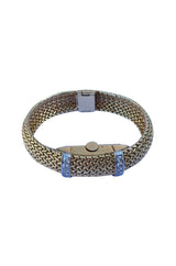 1950s Cartier Lady's Gold & Diamond Bracelet Watch