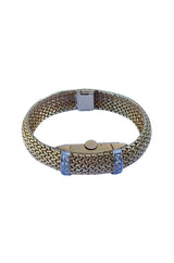 1950s Cartier Lady's Gold & Diamond Bracelet Watch