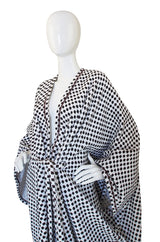1970s Rare Ungaro Toweling Beach Caftan