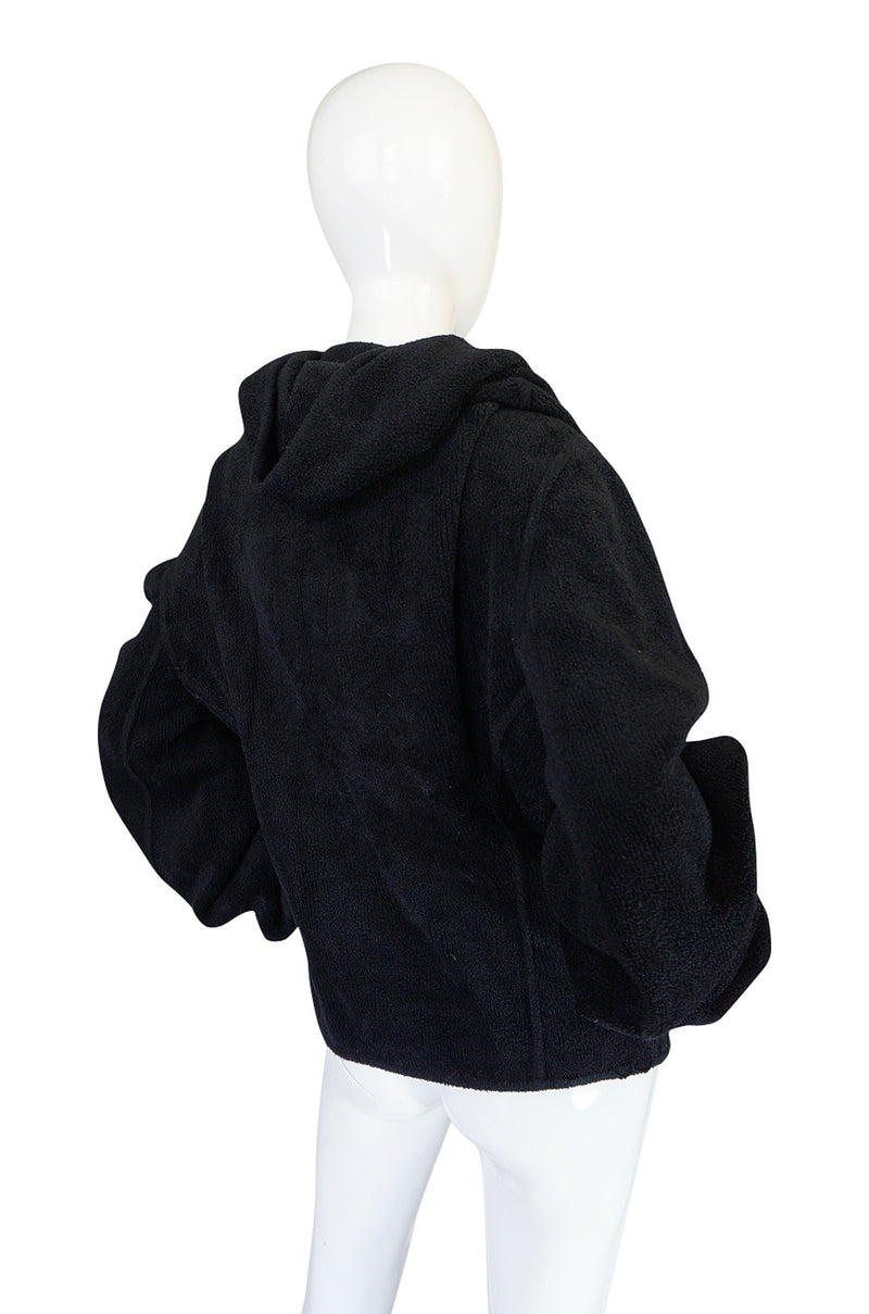 Fall 1991 Alaia Oversized Chenille Sweater Jacket