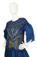 1987 "Secrets Of the Nile" Zandra Rhodes Beaded Gown