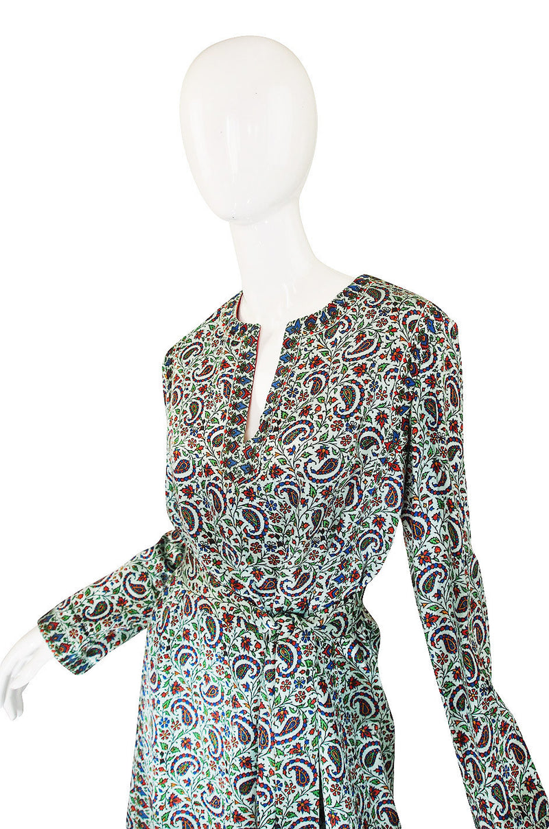 1970s Treacy Lowe Velveteen Caftan Dress – Shrimpton Couture