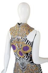 Recent Metallic Embroidery Manish Arora Dress