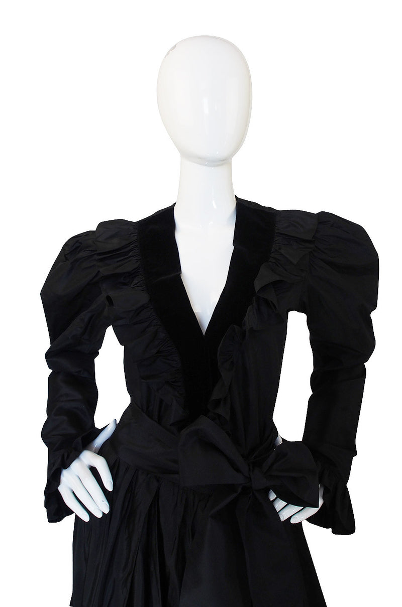 1978 Important Silk Taffeta Yves Saint Laurent Set