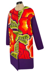 Custom Made Coat From Traditional 1940s Mexican Hand Embroidered TehuantepecFabric