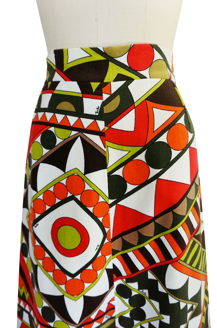 Beautiful 1960s Velvet Emilio Pucci Maxi Skirt – Shrimpton Couture