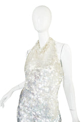 c1967 Couture Donald Brooks Silk and Pailettes Jumpsuit