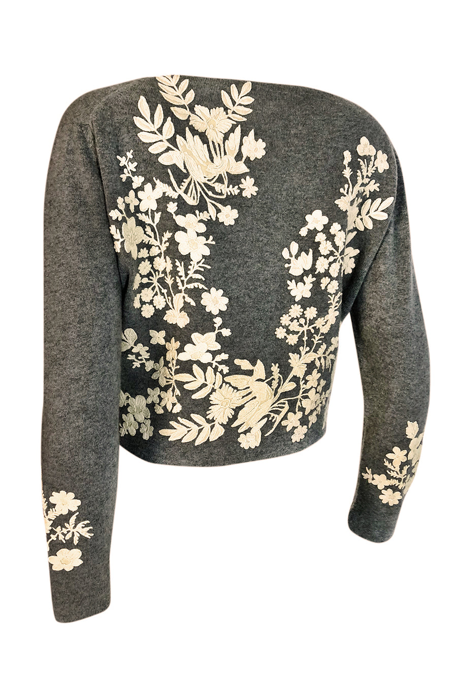 1950s Helen Bond Carruthers Cashmere & Antique Cording
