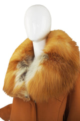 1950s Fur Collar & Wool Lilli Ann Coat