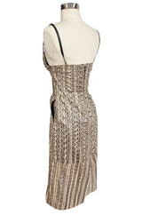 Spring 2013 Valentino Runway Look 33 Natural Snakeskin Slip Dress