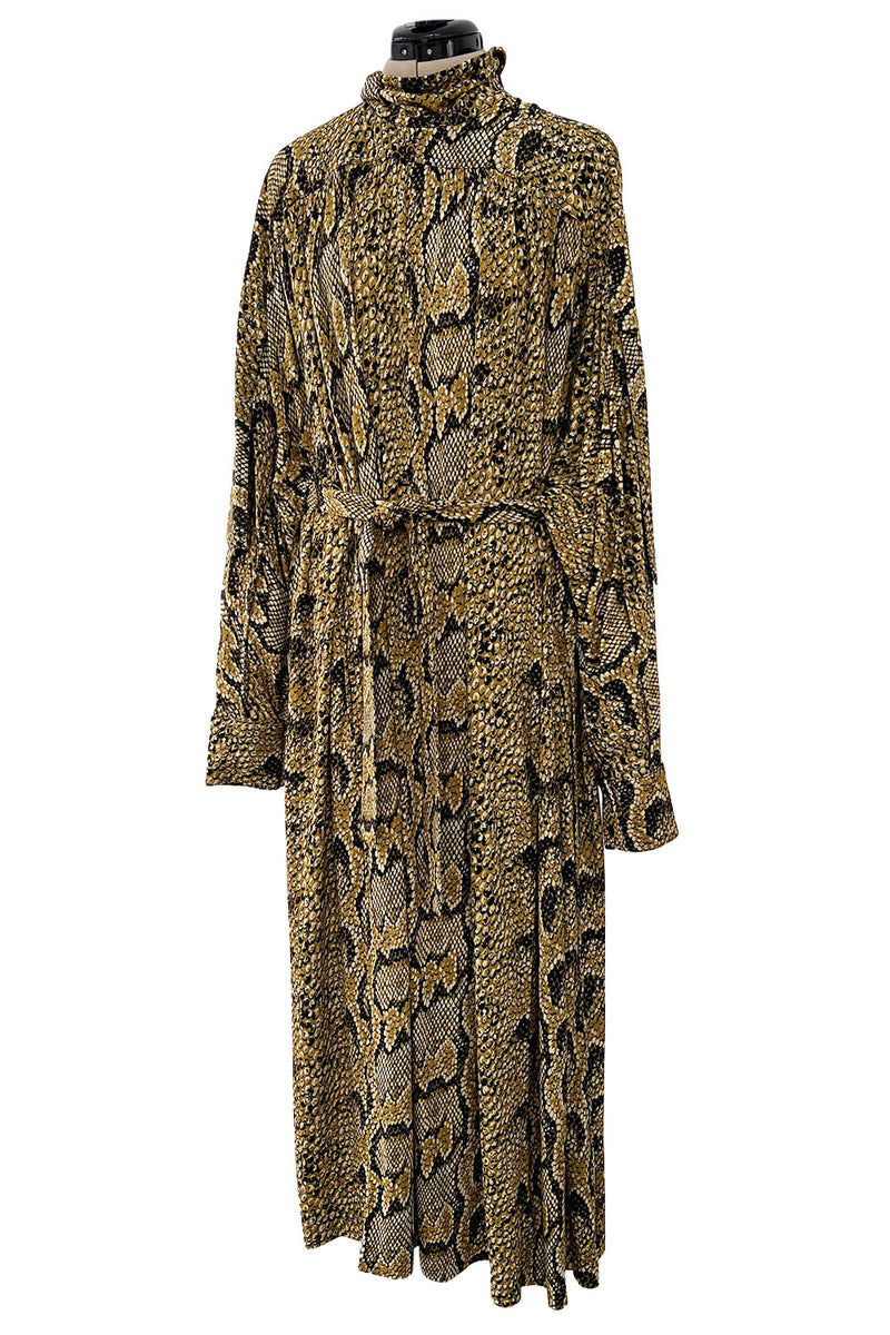 Iconic Pre-Fall 2018 Celine by Pheobe Philo Snake Print 'Boa" Jersey D Shrimpton Couture Iconic Pre-Fall 2018 Celine by Pheobe Philo Snake Print 'Boa" Jersey D Shrimpton Couture