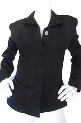 1992 Museum Held Azzedine Alaia Black "Corset" Jacket