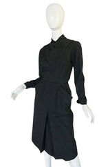 c1955 Christian Dior Original Demi-Couture Fitted Dress