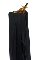 Pre-Fall 2012 Gucci Embellished One Shoulder Ad Campaign Dress