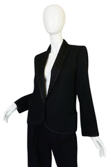 Iconic c1967 Yves Saint Laurent "Le Smoking" Tuxedo Suit