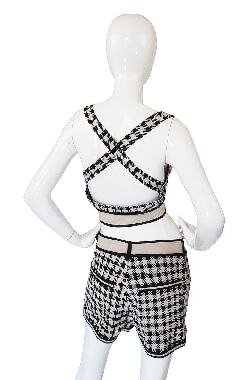 Spring 1991 Museum Held Alaia 'Tati" Short & Bra Top