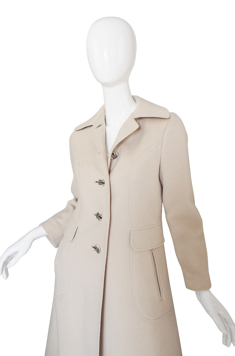 1960s Helen Wolf 100% Cashmere Coat