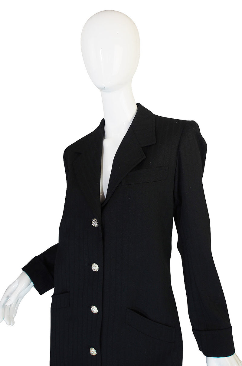 1980s Yves Saint Laurent Tailored Coat or Dress