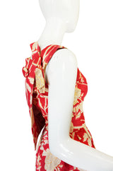 1960s Marc Bohan for Christian Dior Floral Print Dress