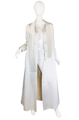 1960s Phenomenal Roger Freres Silk Opera Coat