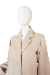 1970s Yves Saint Laurent Cream Coat